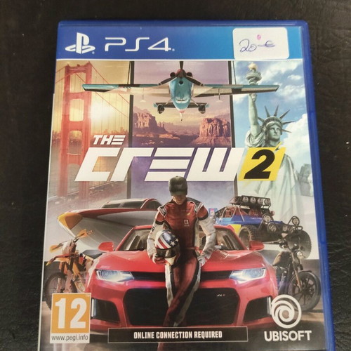 The Crew 2 PS4 used racing video game