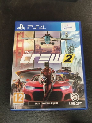 The Crew 2 PS4 used racing video game