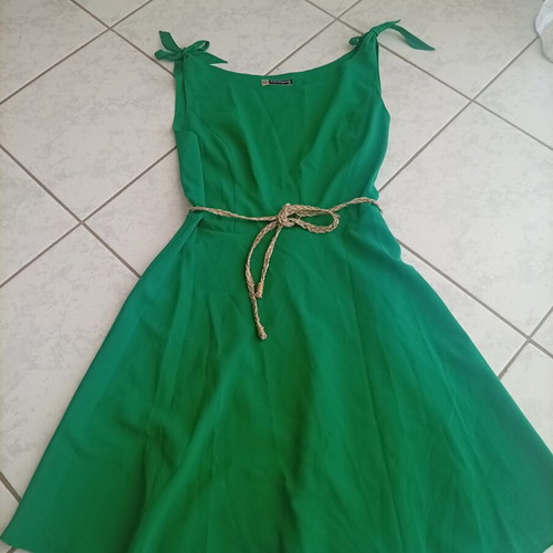 Julia Bergovich summer dress like new, green, size S