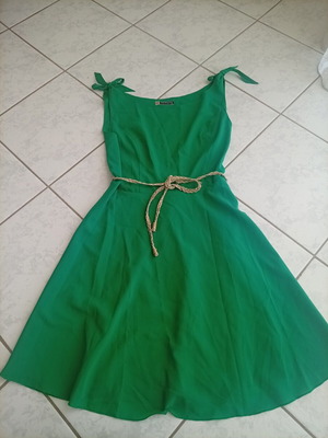 Julia Bergovich summer dress like new, green, size S