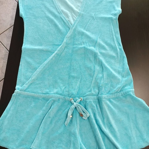 Sugarfree terry jumpsuit new, turquoise, size medium