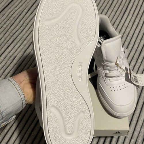 Adidas sneakers new, white, sizes 42.5 and 43