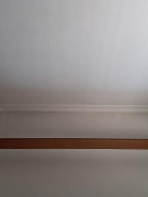 Curtain rods set of 2 used, 170x18.5x8 cm