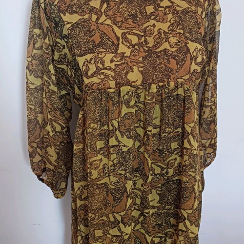 Vila dress with transparency and lining new, size M