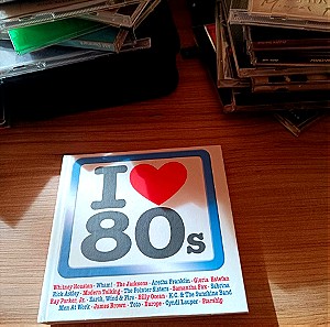 4 cd  I love 80s