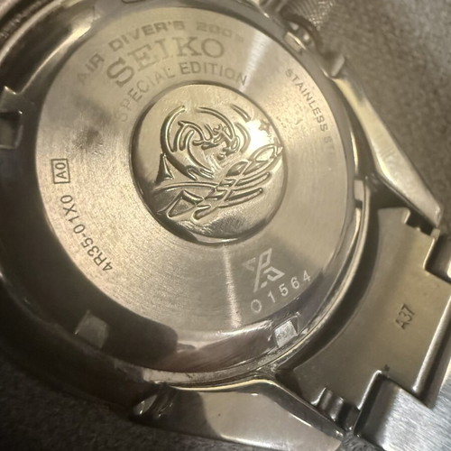 Seiko Prospex Samurai PADI Special Edition SRPB99K1 used automatic diver watch