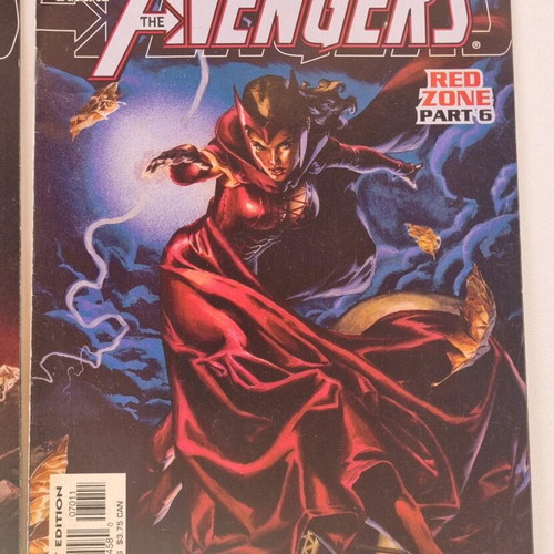 Avengers Red Zone 1-6 pack 6 issues Marvel like new