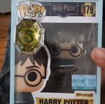 Funko Pop 179 Harry Potter με Pensieve limited edition 9500 τεμ. και δώρο κολιέ πεμπτουσιωτης