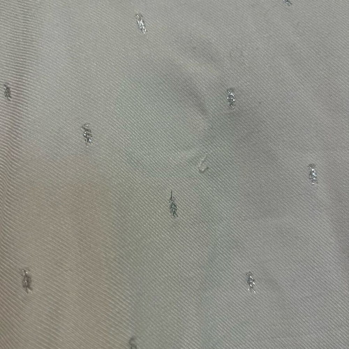 Oysho crop shirt like new with silver details, size M