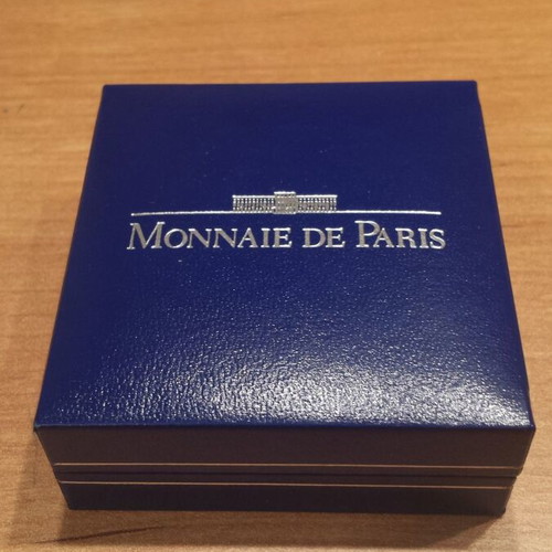 Silver coin France 6.55957 Francs 2000 new with box and certificate