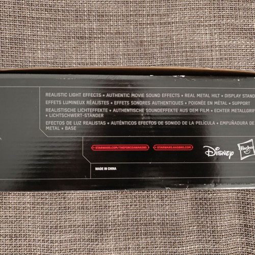 Star Wars The Black Series Darth Vader Force FX Lightsaber new