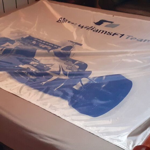 BMW Williams F1 Team Flag original, new
