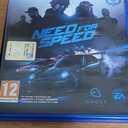 Need For Speed PS4 game, European version