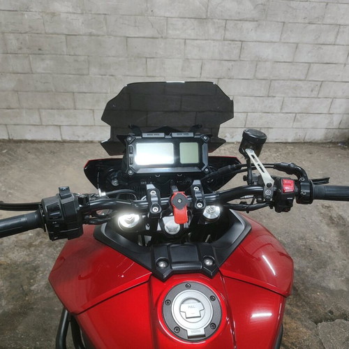 Yamaha Tracer 900 motorcycle used, 2016, 900 cc, 50,000 km, red
