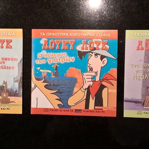 Lucky Luke 11 DVD and 3 animated cartoons new