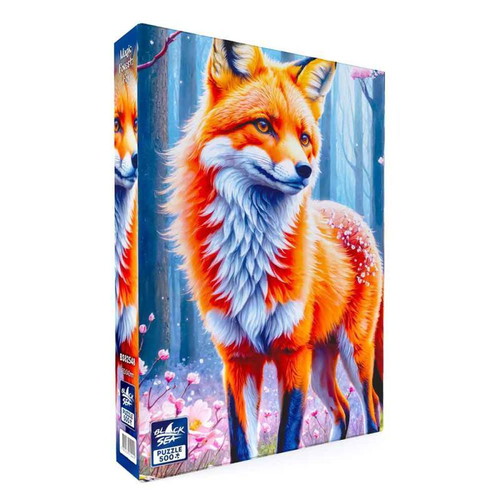 Black Sea Puzzle Magic Forest Fox 500 Pieces New