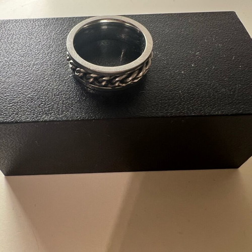Camden Town men's ring silver with Celtic design like new