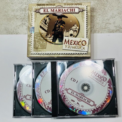 El Mariachi Mexico y su Musica 3CD collection new