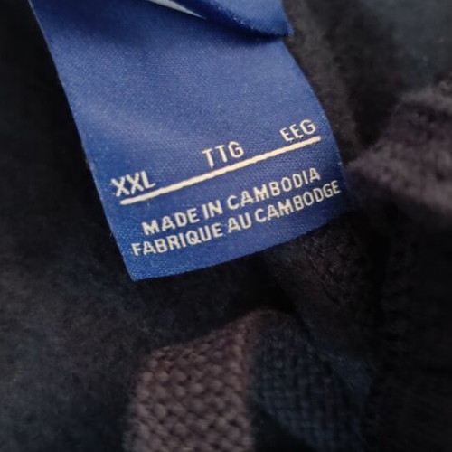Nike men's track pants like new, size XXL, dark blue