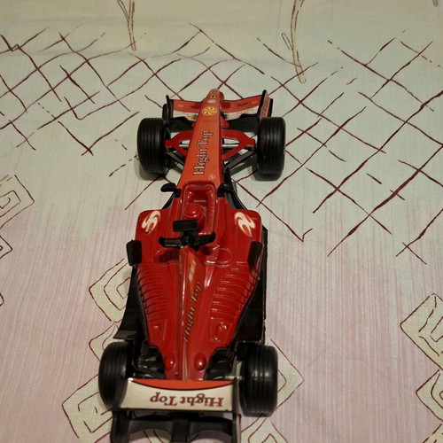 Formula 1 collectible car used with sound, Ferrari inspired