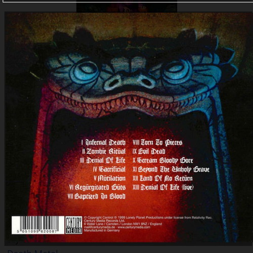 Death Scream Bloody Gore CD near mint, metal, limited edition, remastered