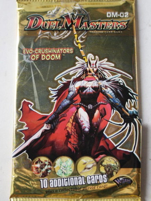 Duel Masters Evo Crushinators of Doom DM 02 card game new, open pack