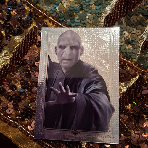 Lord Voldemort collectible crystal card new