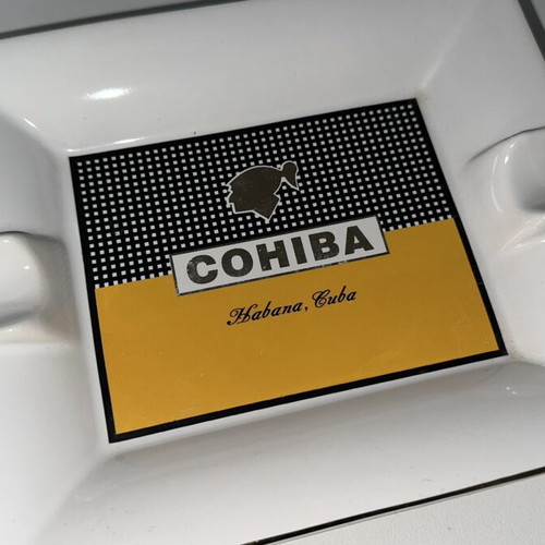 Ceramic Cohiba Cigar Ashtray like new