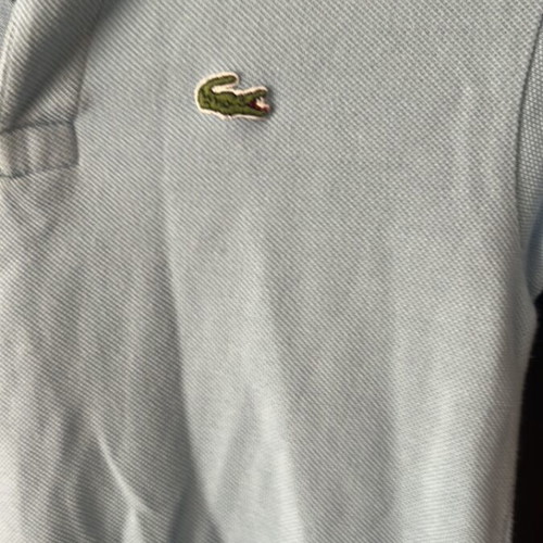 Lacoste kids polo shirt blue like new