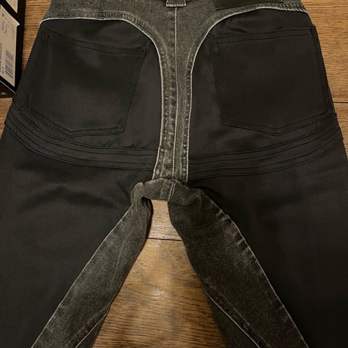 Elastic denim pants new, size XS