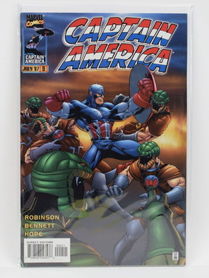 Captain America #9 Marvel Comics comic book (1997)