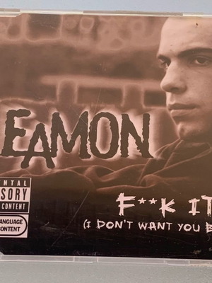 Eamon F**k It (I Don't Want You Back) 4-trk CD single used