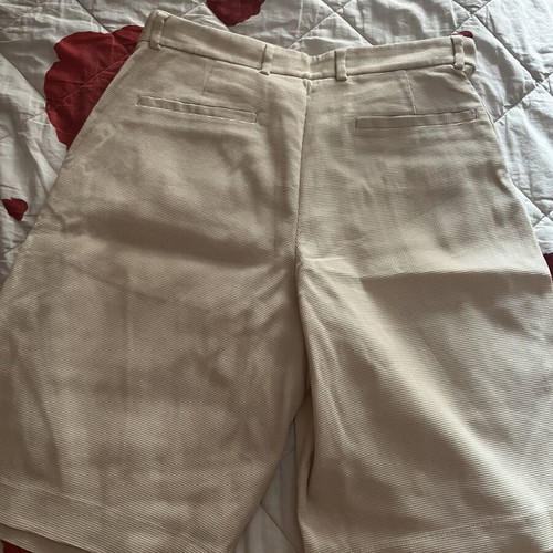 Zara men's beige bermuda shorts size 42