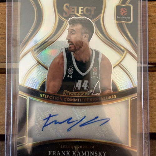 Frank Kaminsky Panini Euroleague Select 2025-2026 Autograph card