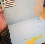 Large Greece map like new
