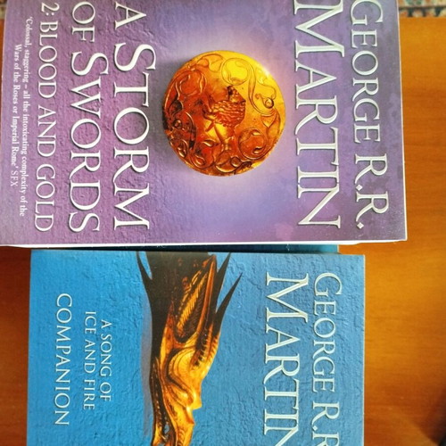 Game of Thrones first 4 books like new in English