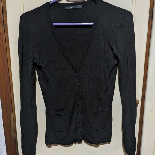 Vero Moda cardigan used, size Medium, black