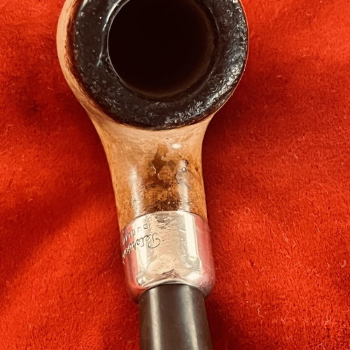 Πίπα καπνού Peterson of Dublin Meerschaum με δαχτυλίδι από ασήμι Sterling .925