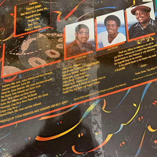 Sugar Hill Gang record used