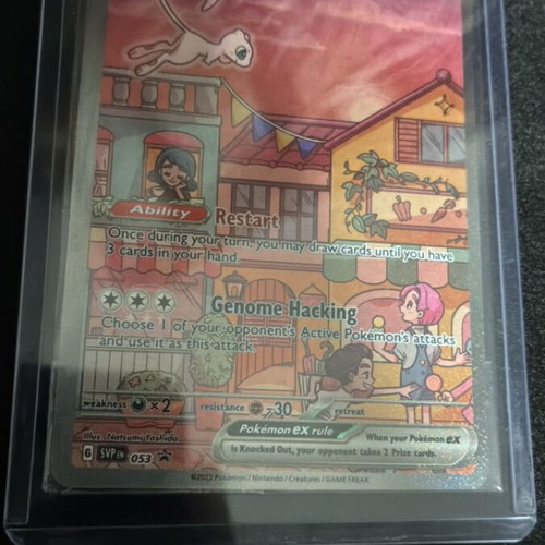 Mew promo card sealed, like new