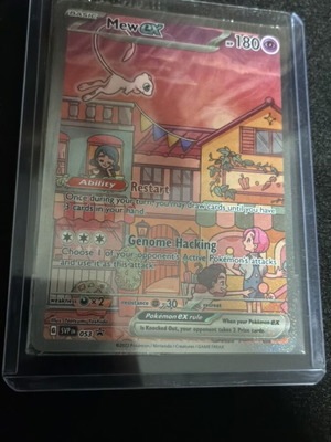 Mew promo card sealed, like new