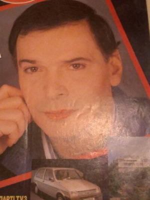 Giorgos Marinos TV3 magazine used