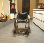 Quickie Sports Wheelchair used, titanium frame, manual