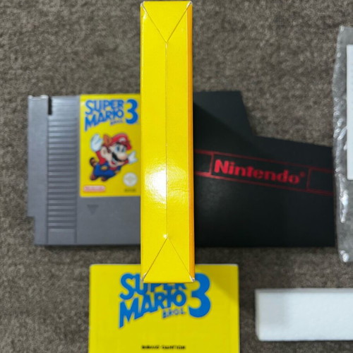 Super Mario 3 game for Nintendo NES used, Greek edition