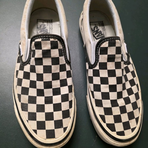 Vans Slip-On μεταχειρισμένα μέγεθος 40 με μοτίβο checkerboard