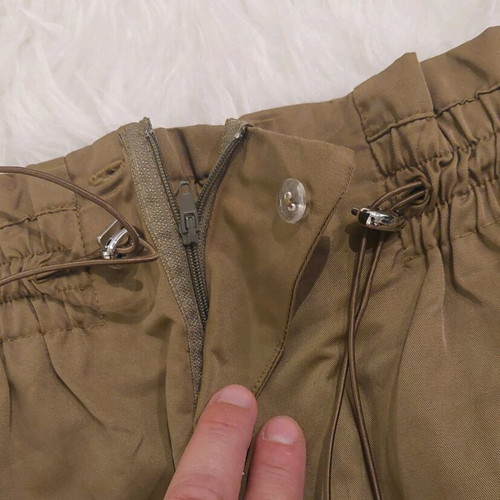 Stradivarius women's mini skirt size S like new, beige brown