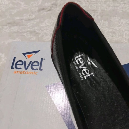 Level Anatomic ballerina shoes size 39 bordeaux leather new
