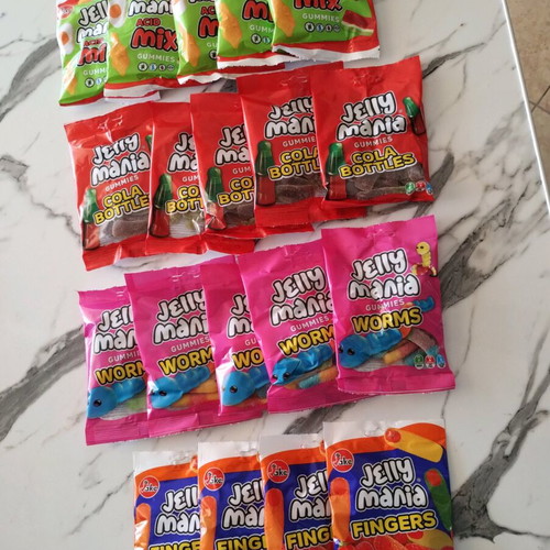 Jelly mamia gummies new, pack of 19 sealed 100gr