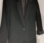 Black Jacket size 34 like new, slim fit