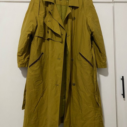 Berghaus trench coat mustard like new, size L, XL